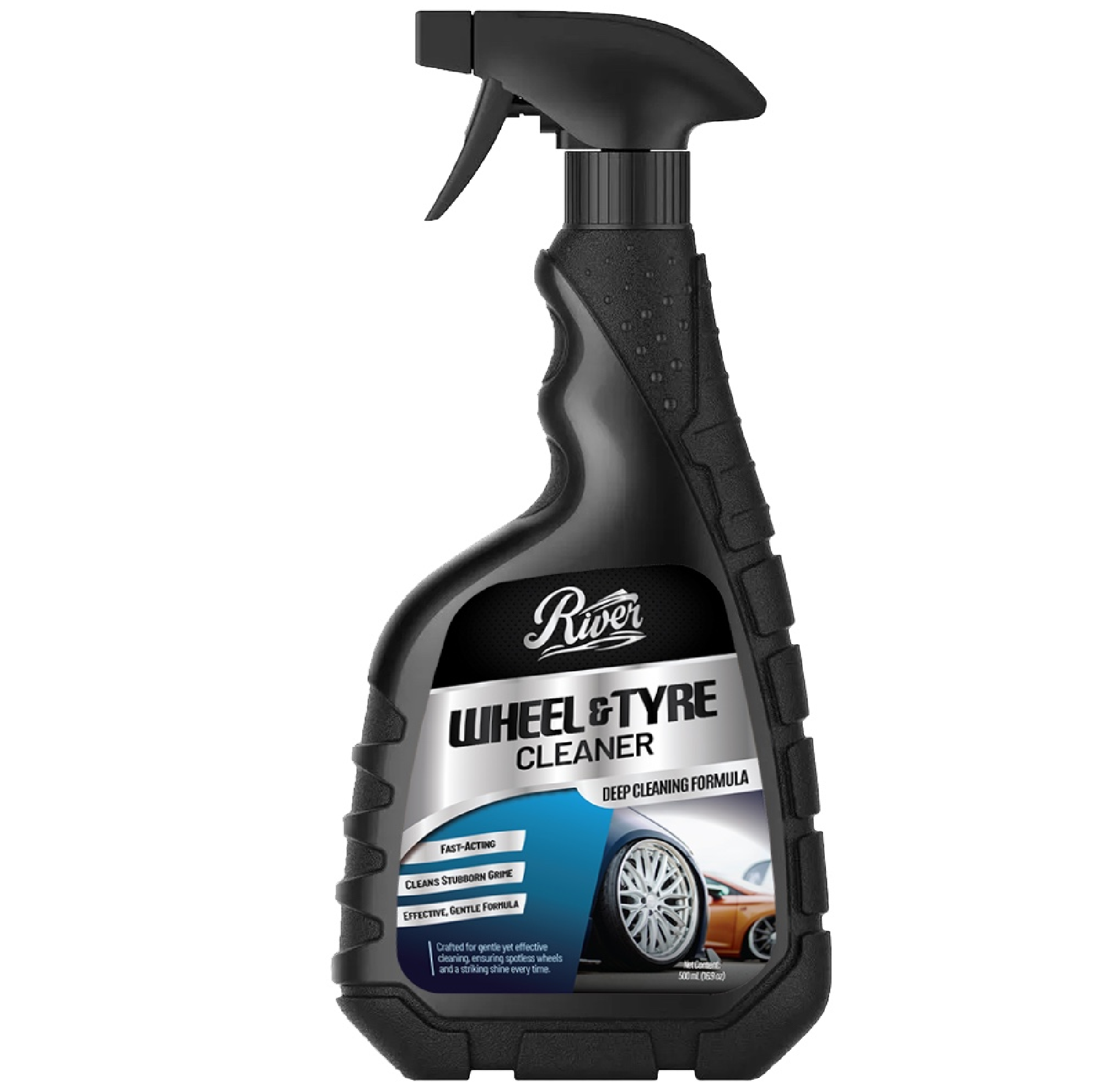 River WHEEL & TYRE Deep Cleaner 500ML (FAST-ACTING CLEANER)